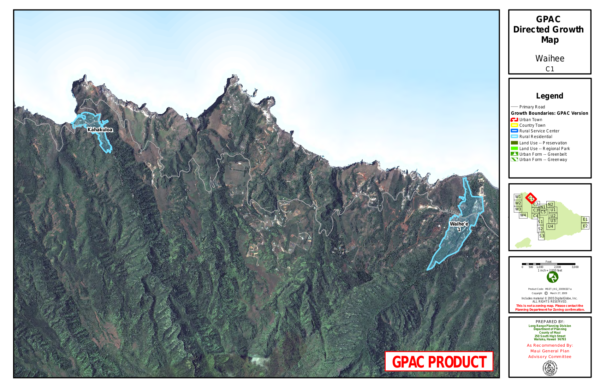 GPAC Directed Growth Map Waihee